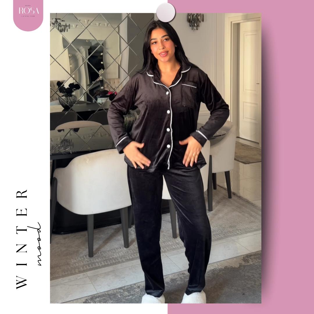 بيجامه هايدي اسود