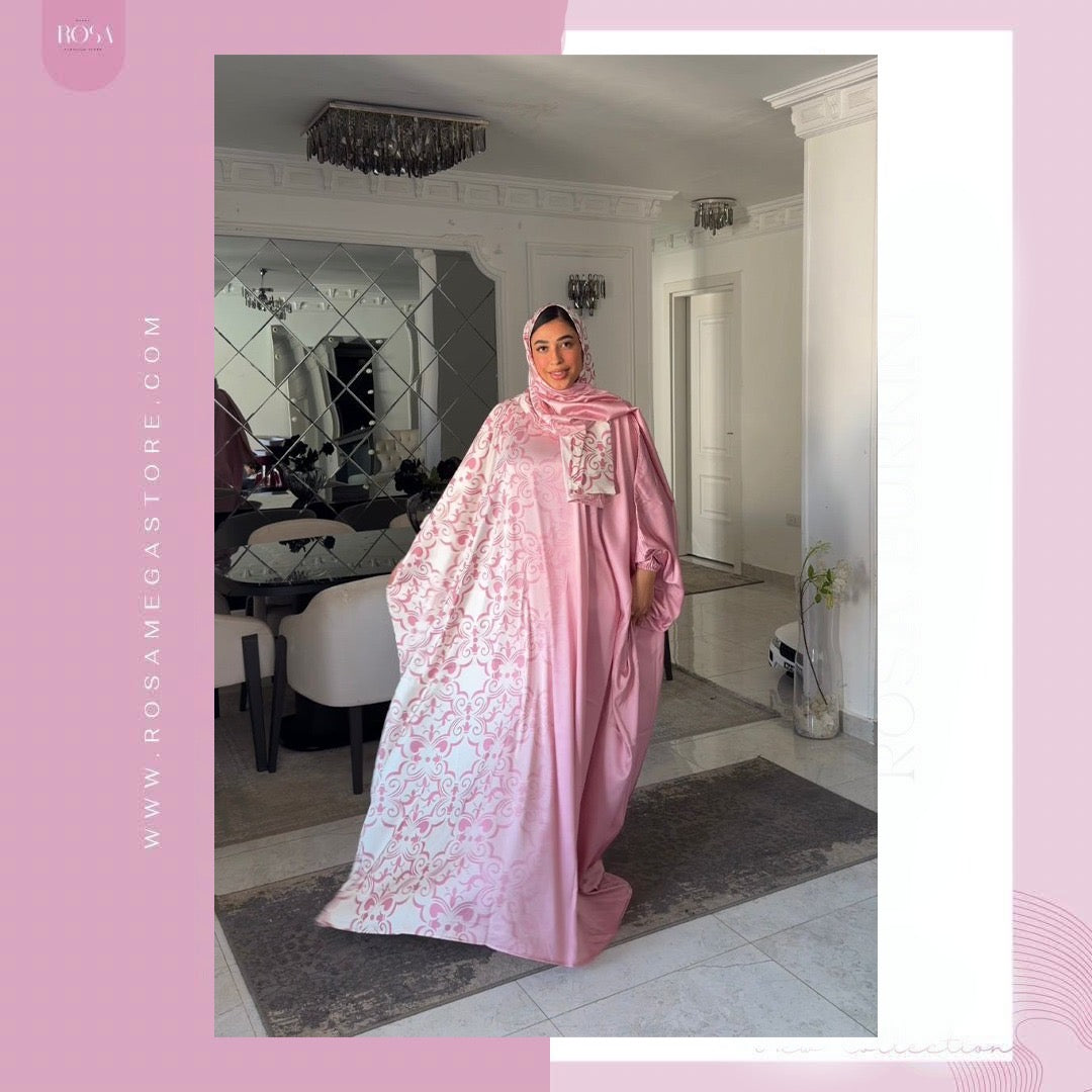 اسدال فراشه بينك في ابيض