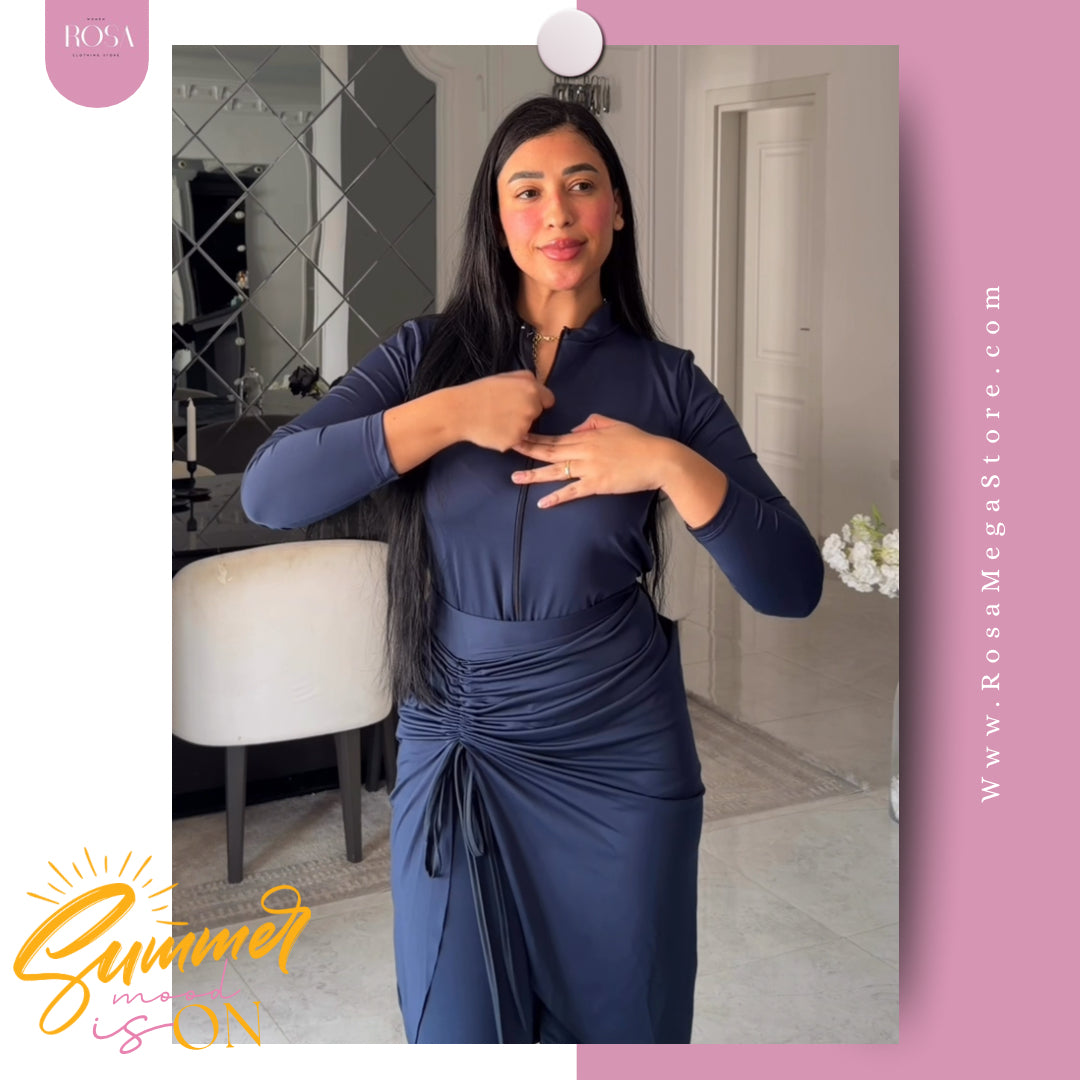 Burkini Navy Blue