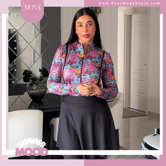 بوركيني جلد اصفر