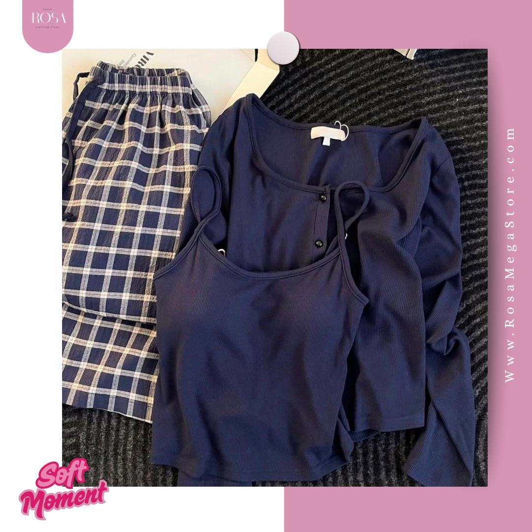Pjama 3P Navy