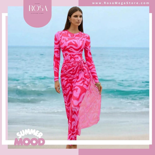 بوركيني hot pink