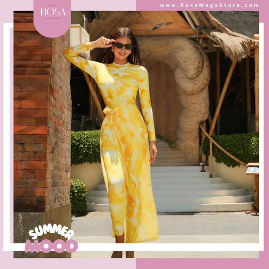 بوركيني اصفر