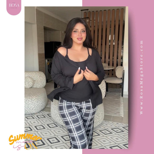 Pjama 3P Black