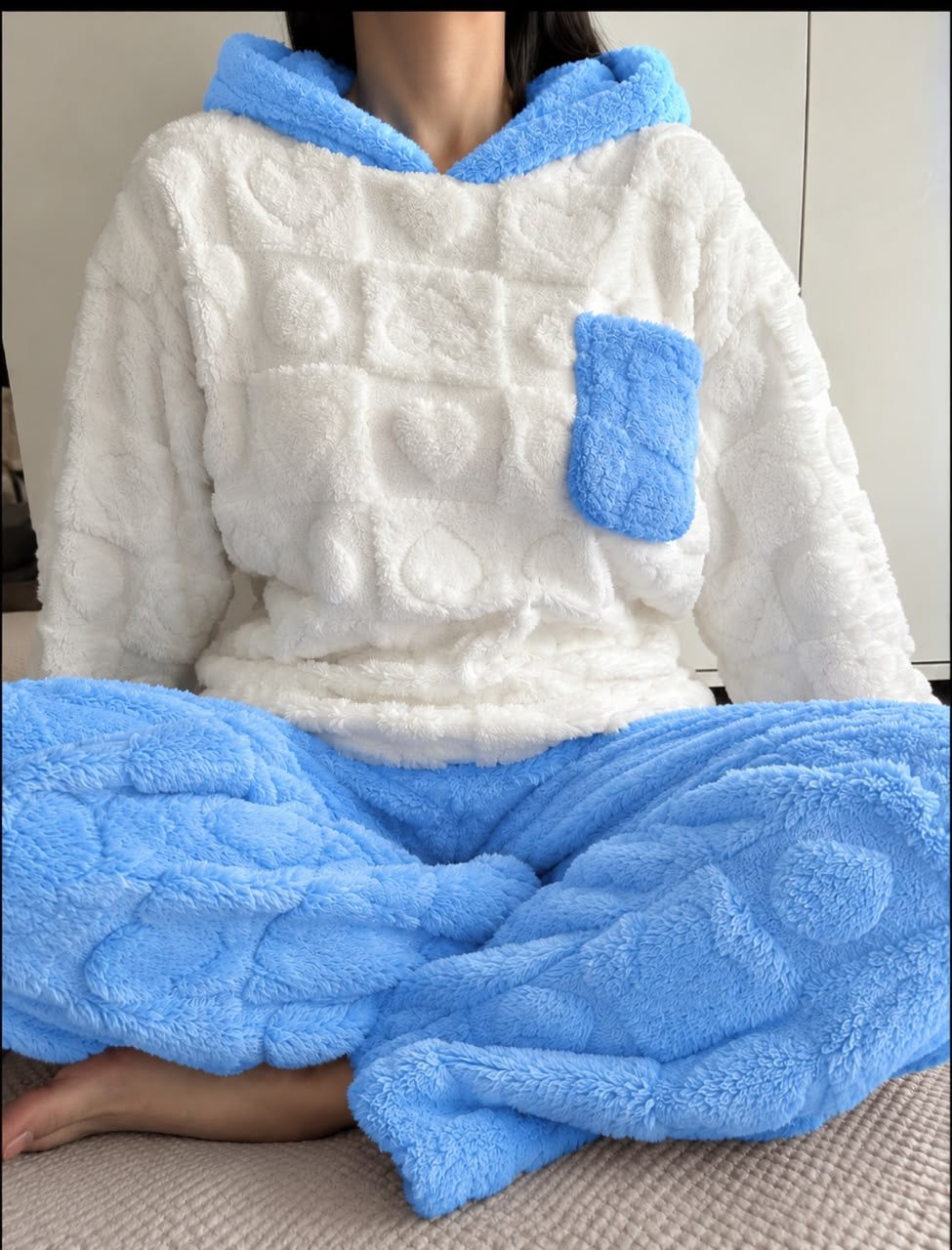 Heart baby blue