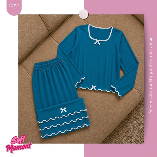 Pjama Teal Beeh