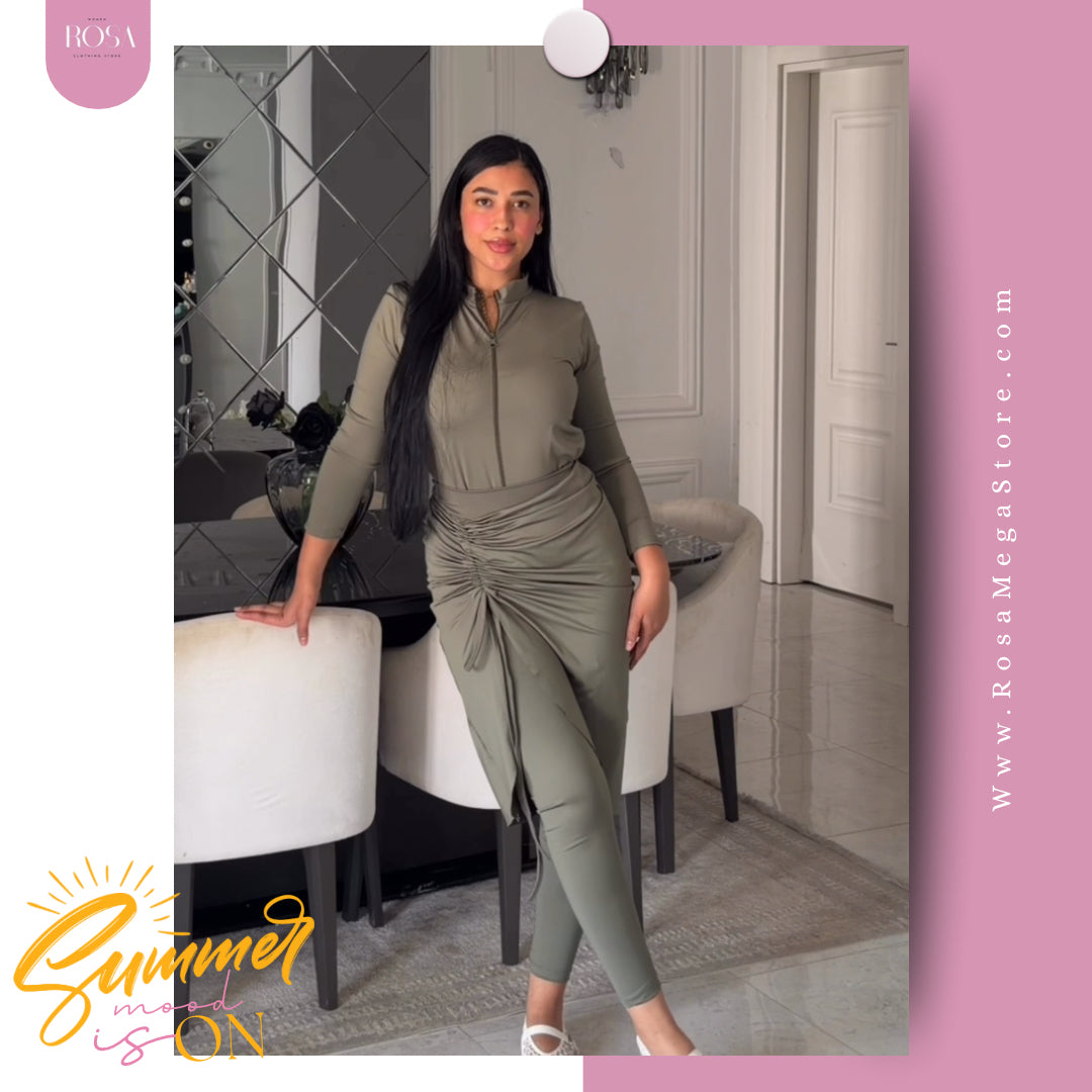 Burkini Olive Green