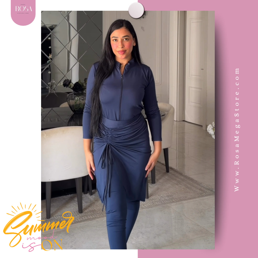 Burkini Navy Blue