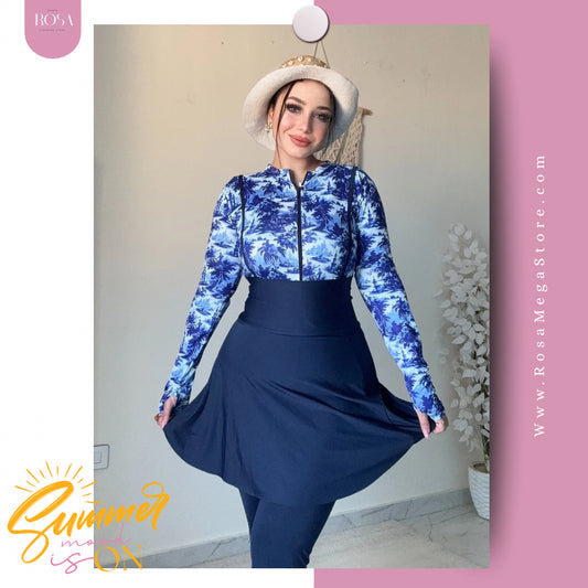 بوركيني كحلي جديد